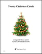 Twenty Christmas Carols Brass Quintet cover